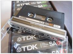 TDK SA60 cassette 1983