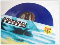 blue vinyl
